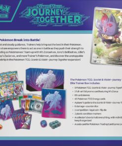 PokemonTCG Scarlet and Violet Journey Together Elite Trainer Box ENG