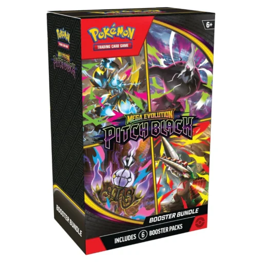 Pokemon TCG Mega Evolution: Pitch Black Booster Bundle (6 Pack) (ENG)