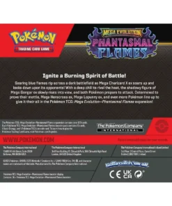 Pokemon TCG: Mega Evolution Phantasmal Flames Booster Display Box (36 Packs) ENG