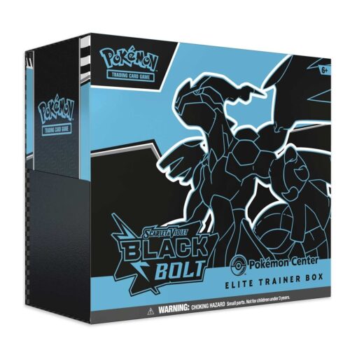 Pokemon TCG Scarlet and Violet Black Bolt Pokemon Center Elite Trainer Box ENG