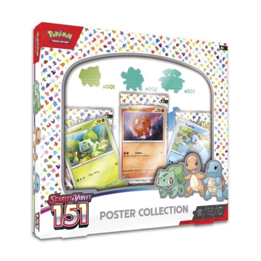 Pokemon TCG Scarlet and Violet 151 Poster Collection ENG