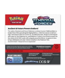 Pokemon TCG: Scarlet and Violet Temporal Forces Booster Display Box (36 Packs) ENG