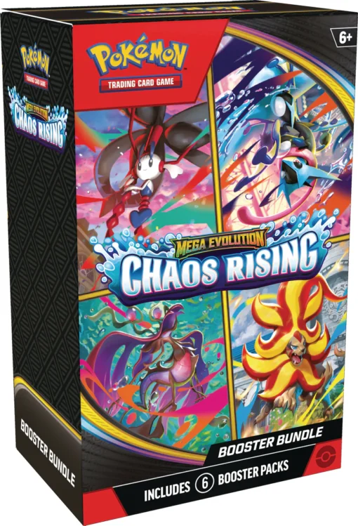 Pokemon TCG: Mega Evolution Chaos Rising Booster Bundle