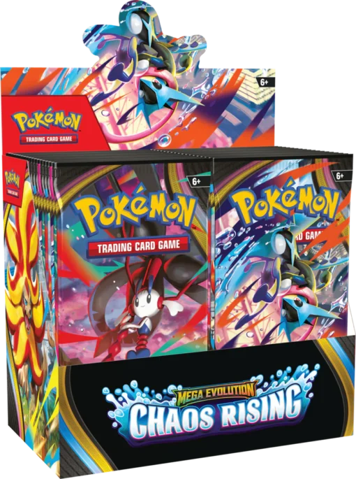 Pokemon TCG: Mega Evolution Chaos Rising - Booster Box Display