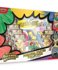 Pokemon TCG Ascended Heroes Premium Poster Collection Mega Lucario ENG