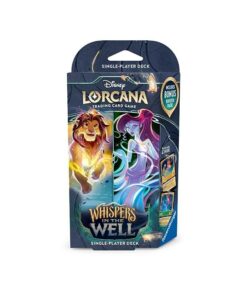 Disney Lorcana TCG Whispers in the Well Starter Deck English Amber & Emerald