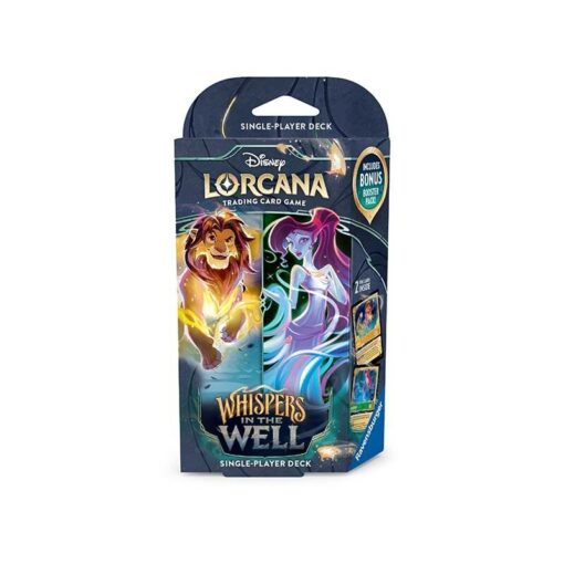Disney Lorcana TCG Whispers in the Well Starter Deck English Amber & Emerald