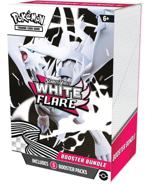 Pokemon Scarlet and Violet White Flare Booster Bundle ENG