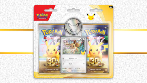 Pokemon TCG 30th Celebration Eevee 2-Pack Blister ENG