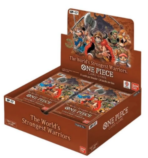 One Piece Card Game The World's Strongest Warriors Booster Box OP17 English