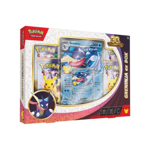 Pokemon TCG 30th Celebration Greninja ex Box ENG