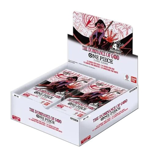 One Piece Card Game The Dominance of God Booster Box OP18 English