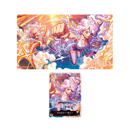 One Piece Card Game Playmat & Card Set Luffy & Bonney English