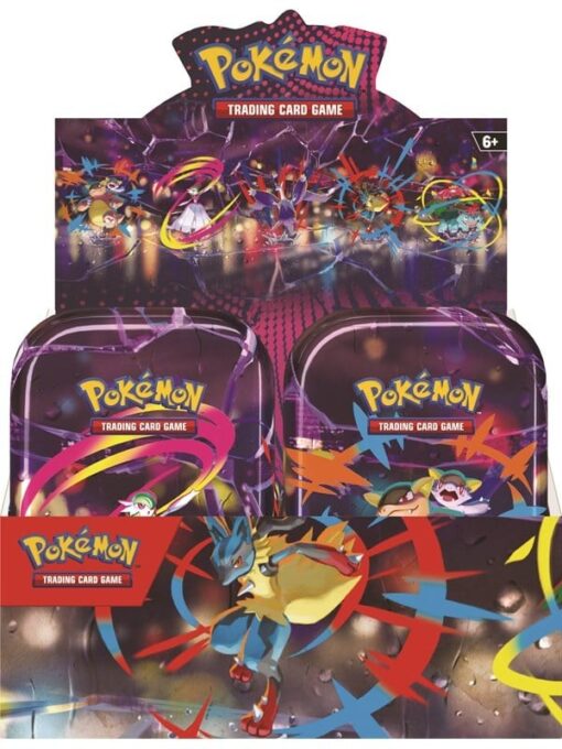 Pokemon TCG Mega Heroes Mini Tin Display (10 Tins) English