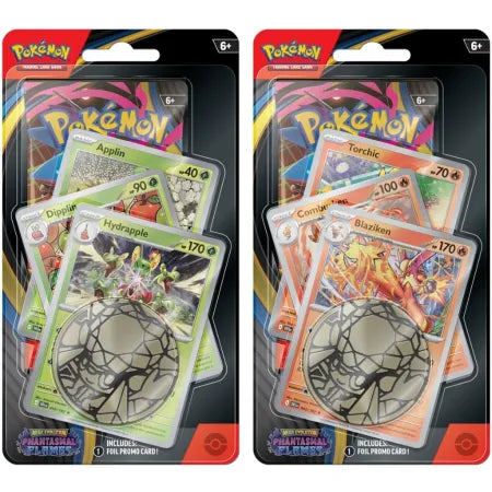 Pokemon TCG Mega Evolution Phantasmal Flames Premium Checklane Blister (Styles Vary) English