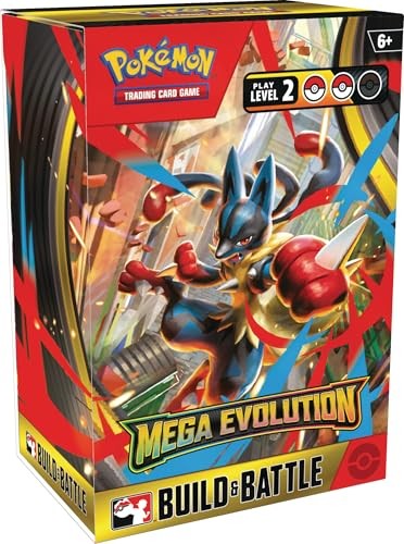 Pokemon TCG Mega Evolution Build and Battle Box English