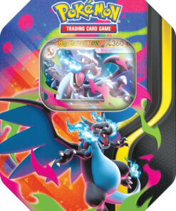 Pokemon TCG Mega Charizard X ex Tin English