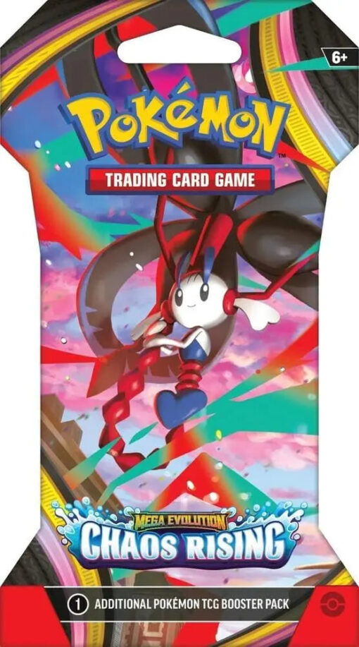 Pokemon TCG Chaos Rising Sleeved Booster Pack English