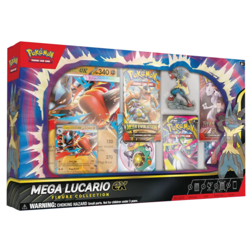 Pokemon TCG Mega Lucario ex Figure Collection English
