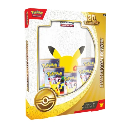 English Pokémon TCG 30th Celebration Binder Collection sealed box