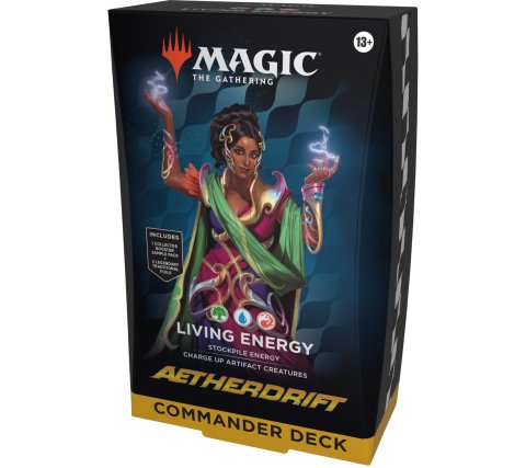 Magic: The Gathering Aetherdrift Commander Deck: Living Energy English