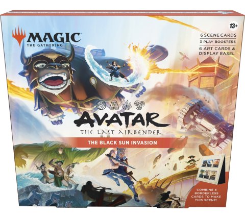 Magic: The Gathering Avatar: The Last Airbender Scene Box: The Black Sun Invasion English