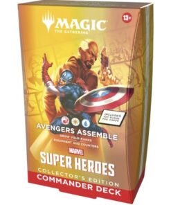 Magic: The Gathering Marvel Super Heroes Collector's Edition Commander Deck: Avengers Assemble English