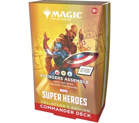 Magic: The Gathering Marvel Super Heroes Collector's Edition Commander Deck: Avengers Assemble English
