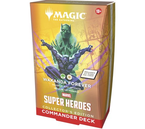 Magic: The Gathering Marvel Super Heroes Collector's Edition Commander Deck: Wakanda Forever English