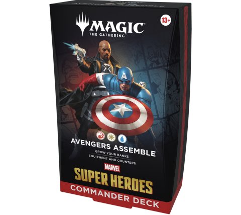 Magic: The Gathering Marvel Super Heroes Commander Deck: Avengers Assemble English