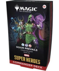 Magic: The Gathering Marvel Super Heroes Commander Deck: Doom Prevails English