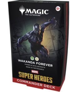 Magic: The Gathering Marvel Super Heroes Commander Deck: Wakanda Forever English