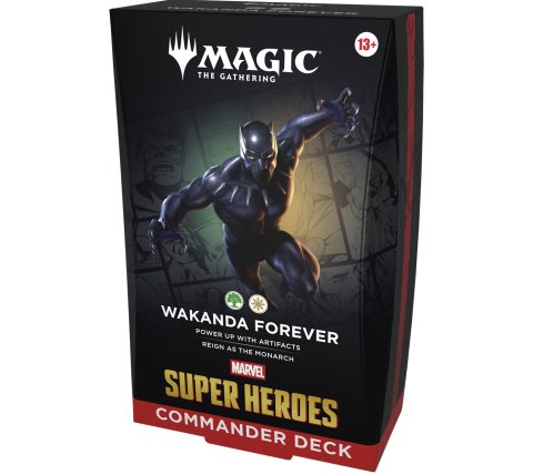 Magic: The Gathering Marvel Super Heroes Commander Deck: Wakanda Forever English