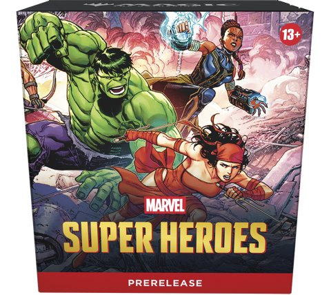 Magic: The Gathering Marvel Super Heroes Prerelease Pack English
