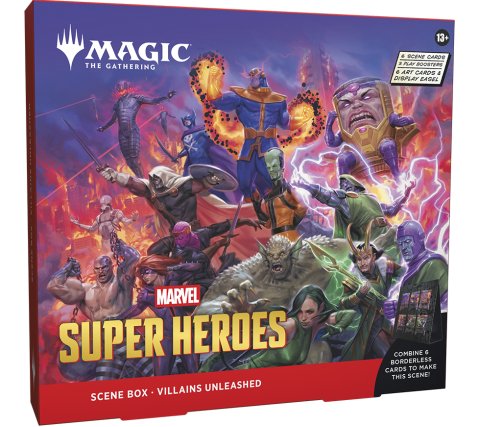 Magic: The Gathering Marvel Super Heroes Scene Box: Villains Unleashed English