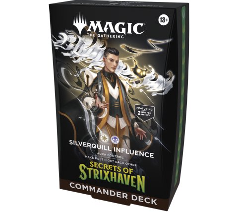 Magic: The Gathering Secrets of Strixhaven Commander Deck: Silverquill Influence English