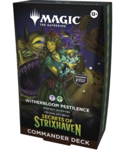 Magic: The Gathering Secrets of Strixhaven Commander Deck: Witherbloom Pestilence English