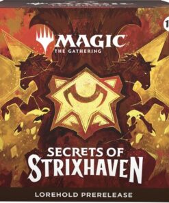 Magic: The Gathering Secrets of Strixhaven Prerelease Pack: Lorehold English