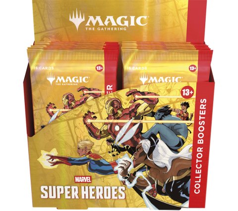 Magic: The Gathering Marvel Super Heroes Collector Booster Box (12 boosters) English