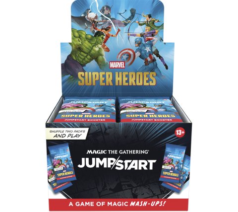 Magic: The Gathering Marvel Super Heroes Jumpstart Booster Box (24 boosters) English