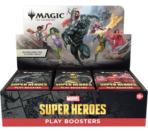 Magic: The Gathering Marvel Super Heroes Play Booster Box (30 boosters) English