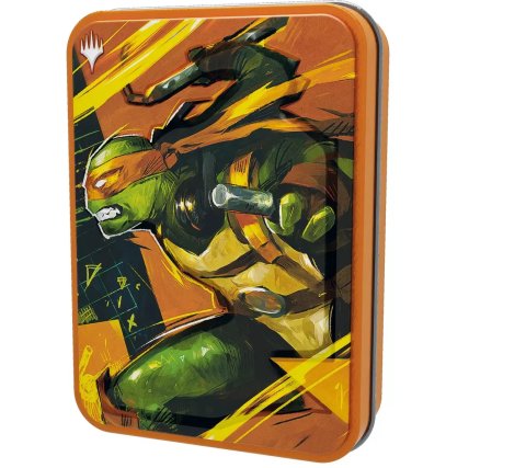 Magic: The Gathering Teenage Mutant Ninja Turtles Tin: Michelangelo English
