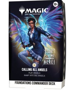 Magic: The Gathering Foundations Commander Deck: Calling All Angels English