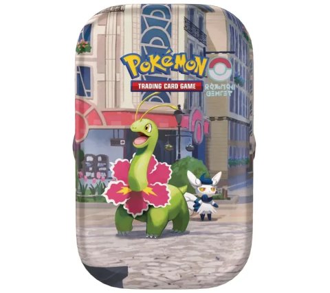 Pokemon TCG Lumiose City Mini Tin: Meganium & Meowstic English