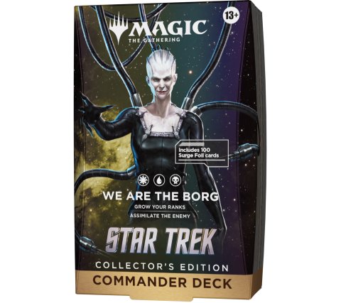 PREORDER – Magic: The Gathering Star Trek Collector's Edition Commander Deck: We Are the Borg English