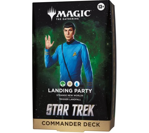 PREORDER – Magic: The Gathering Star Trek Commander Deck: Landing Party English