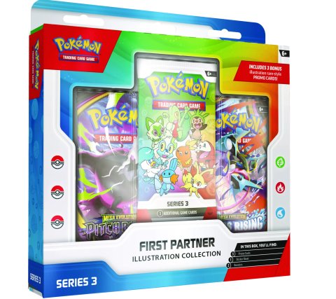 Pokemon TCG First Partner - Illustration Collection Series 3 English