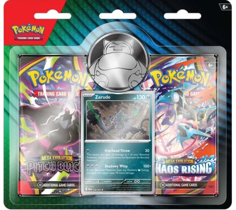 Pokemon TCG Mega Evolution - Pitch Black 2 Booster Blister: Zarude English