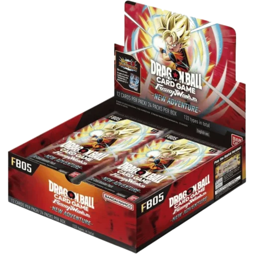 Dragon Ball Super Fusion World FB05 New Adventure Booster Box (24 packs) English