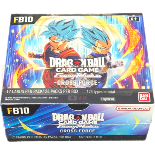 Dragon Ball Super Fusion World FB10 Cross Force Booster Box (24 packs) English